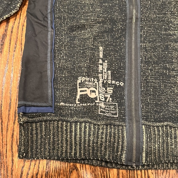 ProJekRaw cotton blend zip sweater jacket - Picture 3 of 8